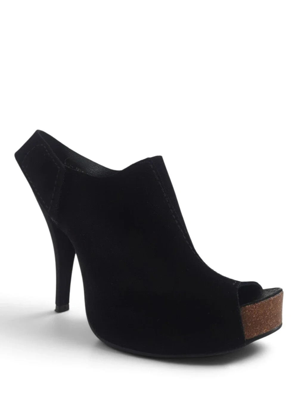 PEDRO GARCIA Pumps Anatomically Contoured Cork Footbed Platform Stiletto Heel 7